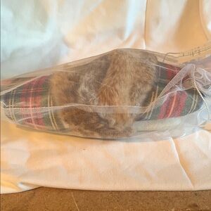 Cozy Pottery Barn slippers